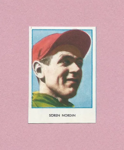 1959 Swedish Rekord Hand Cut #12 Soren Nordin Solvalla