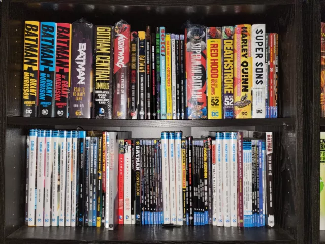 Ginormous Yuge Batverse Lot Batman Nightwing Omnibus Hardcovers Tpb Harley Quinn