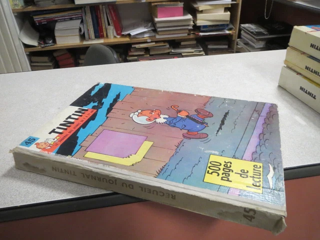 RARE ALBUM RELIURE 48 du Journal de Tintin N °636 à 655 de 1961 EUR 43