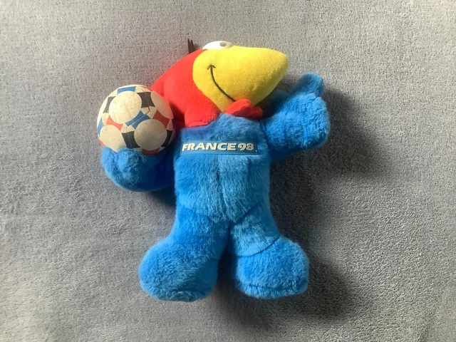 Lot De 2 Autocollants Brillants Italia 90, Mascotte Coupe Du Monde De Foot 1990, Vintage