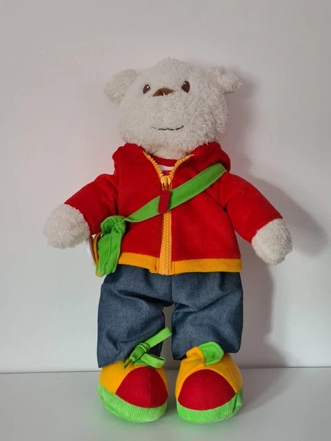 EARLY LEARNING ELC Teddy Bear Dressing Motor Skills Soft Toy Laces Zip ...