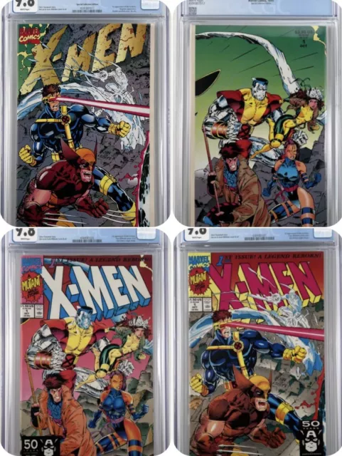 X-Men (1991) # 1 Cover B , C or Collectors Edition - CGC 9.8