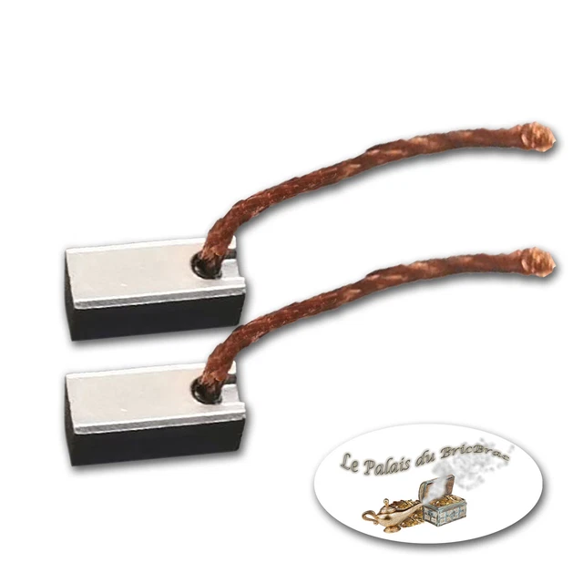 Uxcell Lot De 2 Balais De Charbon De Rechange Pour Moteurs électriques 13 X 8 X 5 Mm
