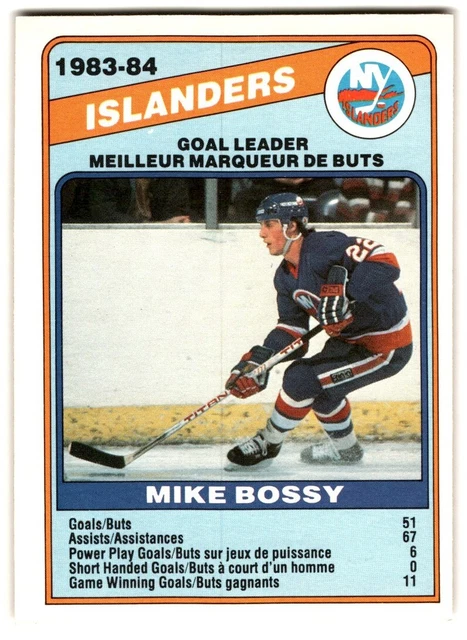 1984-85 O-Pee-Chee Mike Bossy New York Islanders #362
