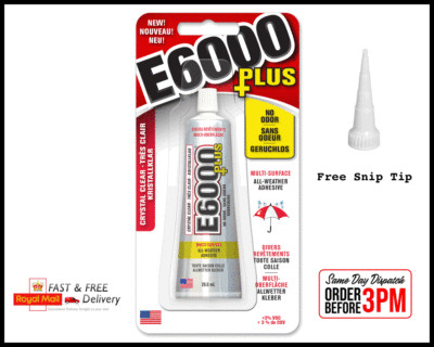 E6000 Colle Buse Verre Bijoux Pierres Precieuses Perles Plus Craft Snip Astuce Adhesif Eur 10 67 Picclick Fr