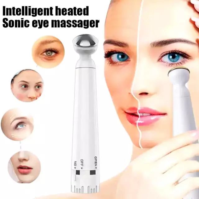 Instrumento de belleza ocular introductor crema antiarrugas bolsa para ojos eliminación de linaza fina