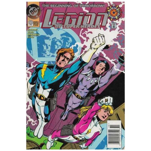 Legion of Super-Heroes (1989 series) #0 Newsstand in VF + cond. DC comics [b&