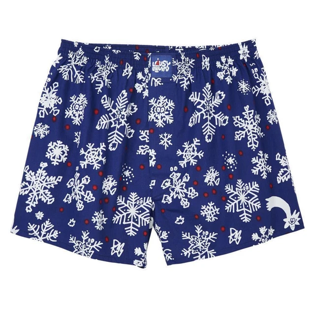 Lousy Livin Boxershorts 'Lunchbox' - Bio-Baumwolle Mit Lustigem Sushi-Print (Blau)