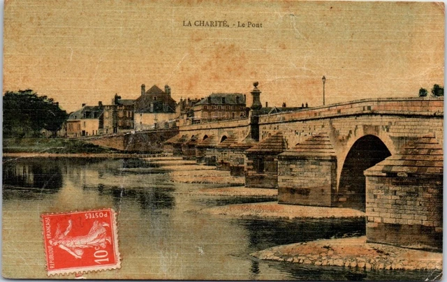 58 LA CHARITE SUR LOIRE  carte postale ancienne [JR07971]