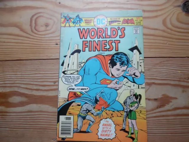 The angel with a dirty name - Worlds Finest 238 - June - 1976