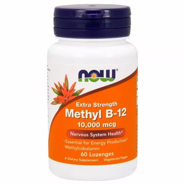 Metilo B-12 60 Pastillas Por Now Foods