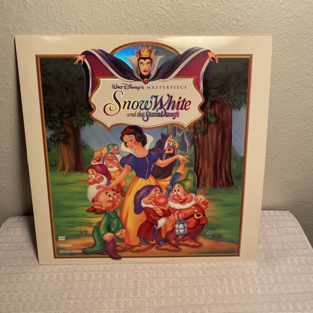 WALT DISNEY'S SNOW WHITE AND THE SEVEN DWARFS - 1937 - Laserdisc Movie ...
