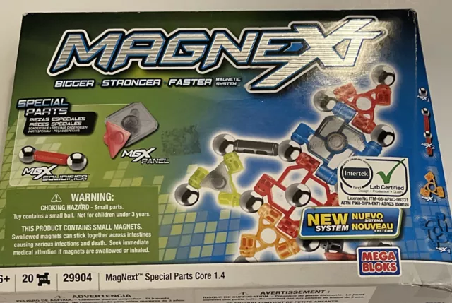 Magnext Bigger Stronger Faster Special Parts 20 Pieces NEW