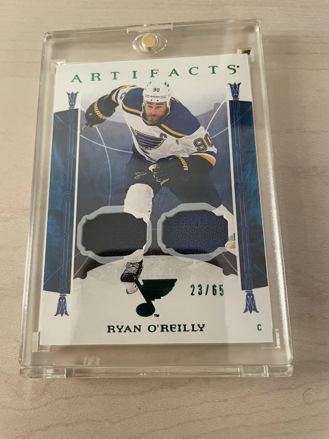 2022-23 Upper Deck Artifacts - Ryan O'reilly - Emerald Dual Patch Jersey /65