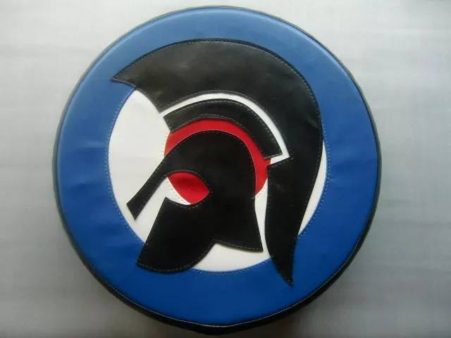 Large Trojan Head Target Scooter Wheel Cover