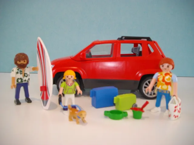playmobil - La voiture et la famille playmobil - n°251 -