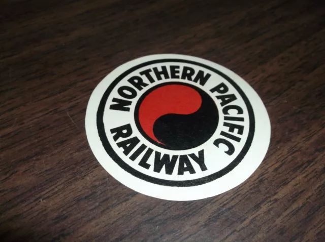 Northern Pacific Railway Unused Luggage Sticker