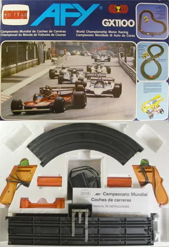 1980 Aurora GX1100 AFX Slot Car European Race Set Basic Figure 8 ONLY NO CARS