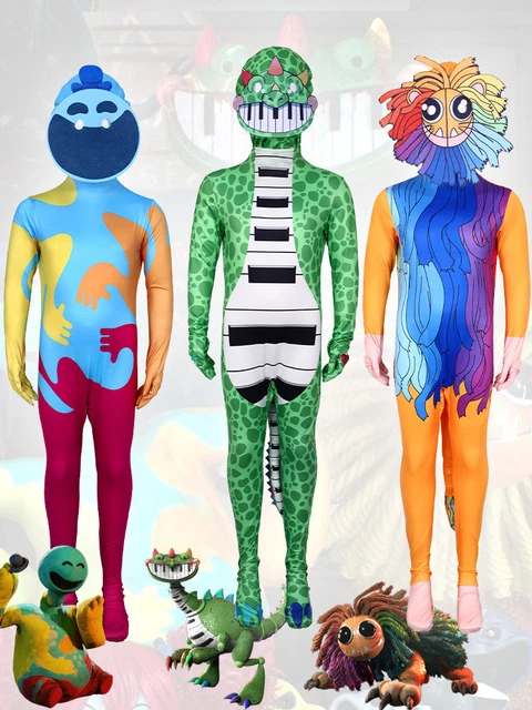 HALLOWEEN COSPLAY COSTUME Poppy Playtime 4 Kids Party Jumpsuits Fancy ...