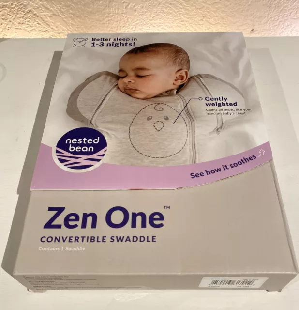 Nested Bean Zen One Convertible Swaddle Night Sky - Newborn 6.5-11 Lbs Weighted