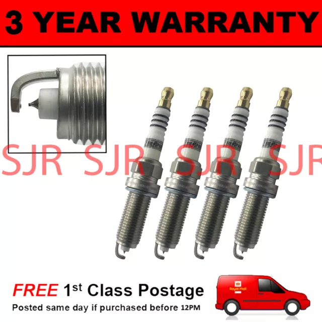 4X Iridium Tip Spark Plugs For Toyota Auris 1.6 Vvti 2007 On