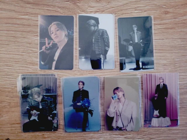 TARJETA FOTOGRÁFICA OFICIAL/POSTAL limitada de BTS CLOUD BERRY