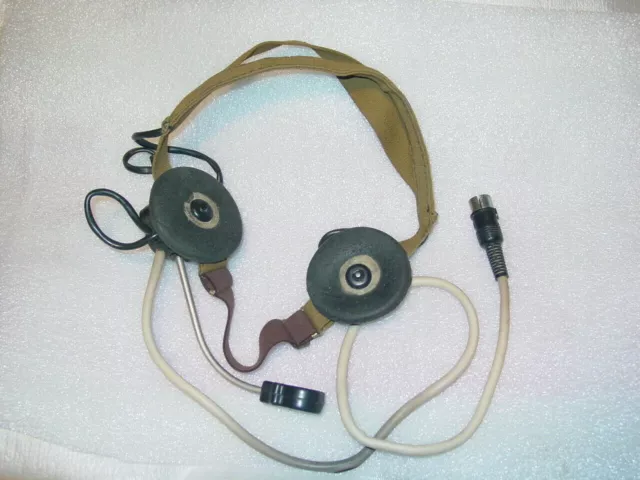 Headset Headphones TG-7M with microphone DEMSH soviet army military