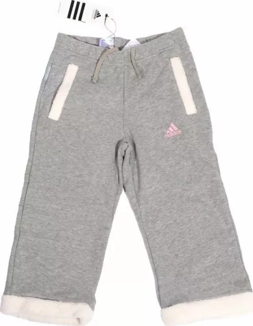 Pantaloni da pista Adidas Performance Climalite pantaloni junior bambini taglia 13-14Y