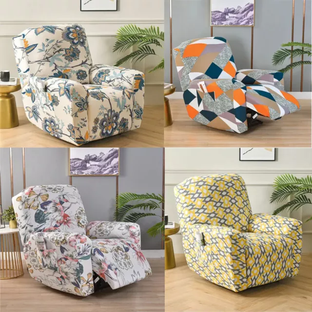 Elastic All-inclusive Lounge Chair Cover Fabric Single Slipcover for Living Room