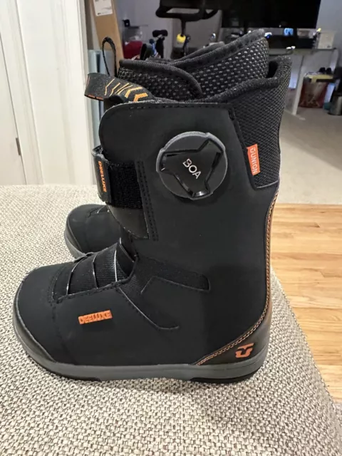 Union Cadet Kids Snowboard Boots Groms Black 4.5 BOA