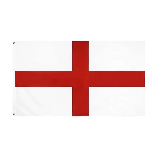ENGLAND FLAG WORLD CUP 2022 5FT X 3FT ST Cross Eyelets Fast UK