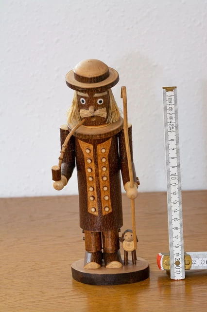 Oveja Fumador De La Erzgebirge Fumador Artesanía Arte Popular