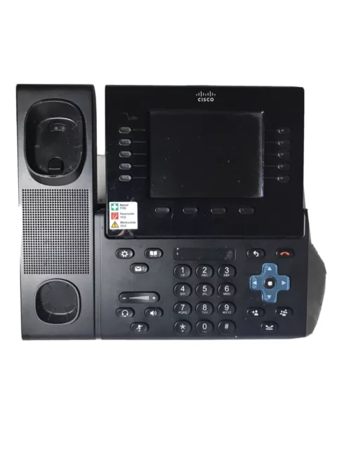 Cisco Model CP-8961 VoIP Telefon IP Phone  schwarz                           *30