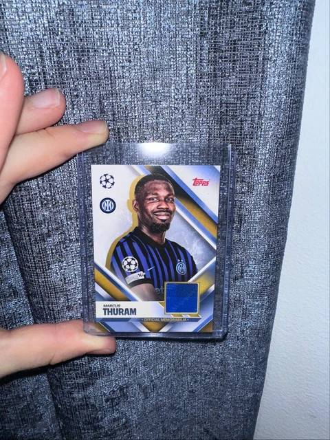 Match Attaxx Rarest Card RARE-MATCH ATTAX CHAMPIONS League 2025/26 Jersey Relic Card Marcus ...