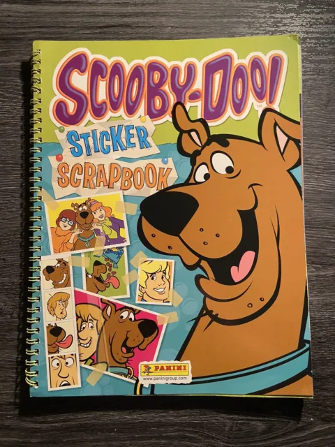 Panini - Scooby Doo Scrapbook Sticker Album (2005) 100% Complete Vintage