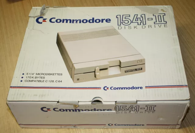 Commodore 64 1541-II Disk Drive In Box