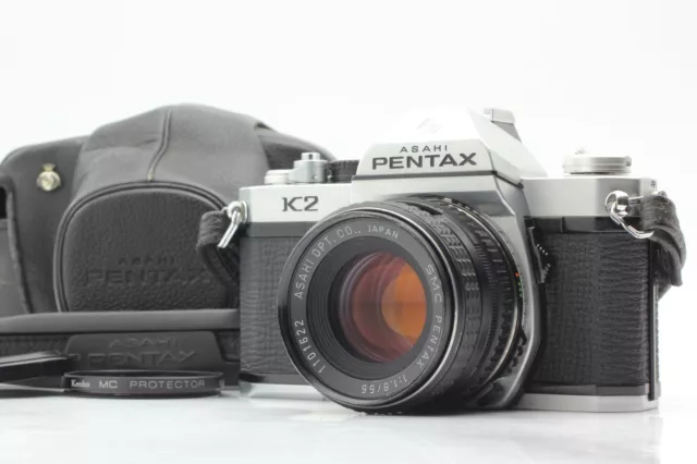 Autocollant EXC+ 5 】 Pentax K2 35mm Caméra à Film Avec / Smc 55mm F1.8 Verres De