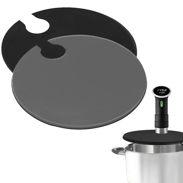 Cubierta de tazón de cocina con tapa de succión de silicona sello al vacío utensilios de cocina accesorios