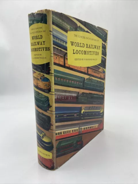 Concise Encyclopedia of World Railway Locomotives By P Ransome-Wallis HC/DJ