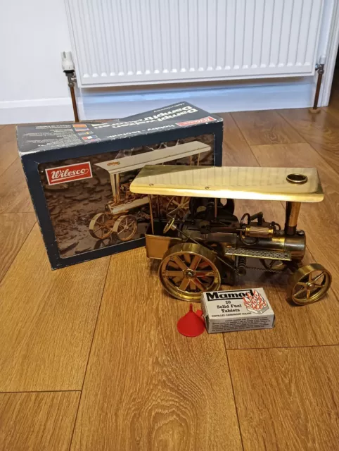 Wilesco Steam Roller Traction Engine