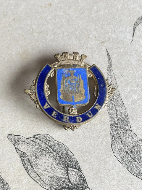 Ancienne Broche Insigne émaillée MOSCOU - Épinglette Vintage à Collectionner