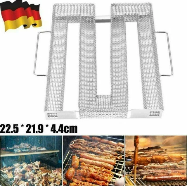 Kaltrauchgenerator Edelstahl Sparbrand Räuchern Räucherspirale Kaltraucherzeuger