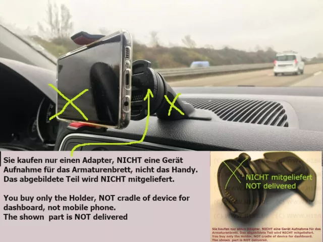 #363 kompatibel mit VW Up Skoda Citigo Seat Mii Ibiza bis 2017 Handy Halterung