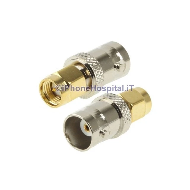 KUOQIY Adattatore BNC Femmina A RCA Maschio, 10 Pezzi, Connettore CCTV BNC Coassiale Video A RCA Fono - Foto 9