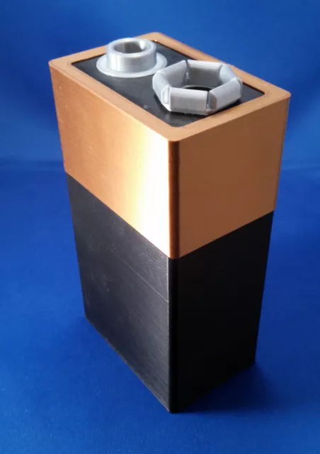 Giant 9 Volt Battery Storage Box
