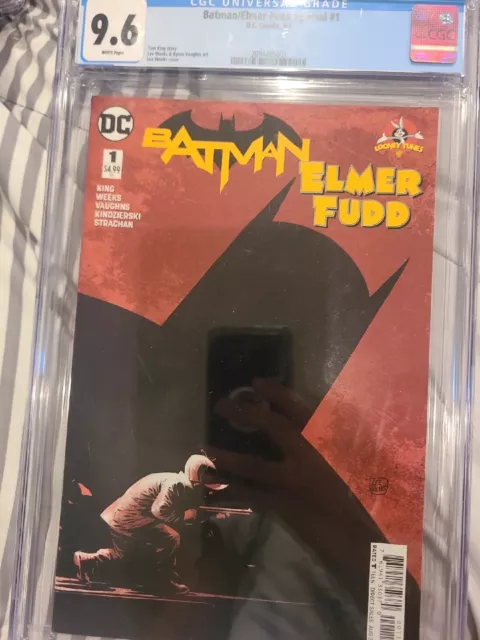 Batman/Elmer Fudd 1 CGC 9.6, freshly graded DC Comics 2017