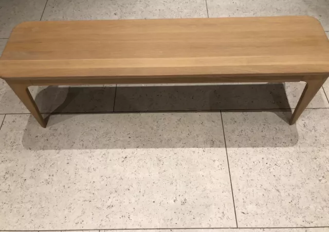 EBBE GEHL FOR John Lewis Mira Oak 3 Seater Dining Bench 225.00