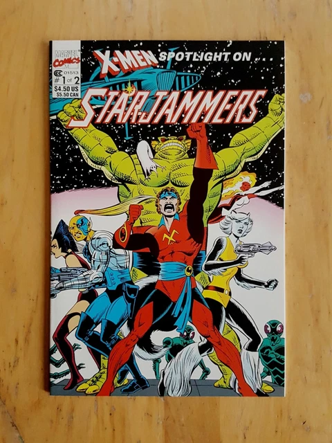 X-Men Spotlight on Starjammers #1 (1990, Marvel Comics) 9.4 Near Mint