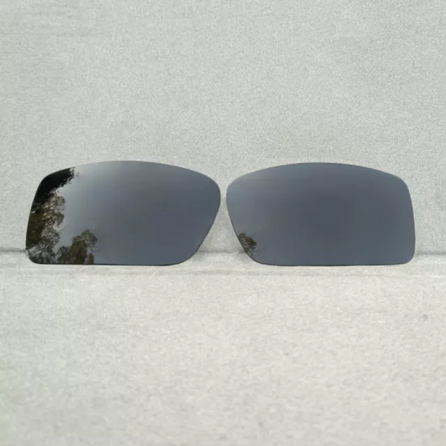 Black Polarized Replacement Lenses for-Oakley Gascan Sunglasses