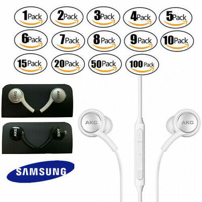 OEM Samsung AKG Galaxy S10+ Headset Earphones Headphones EO-IG955 S10 S9 S8 Lot